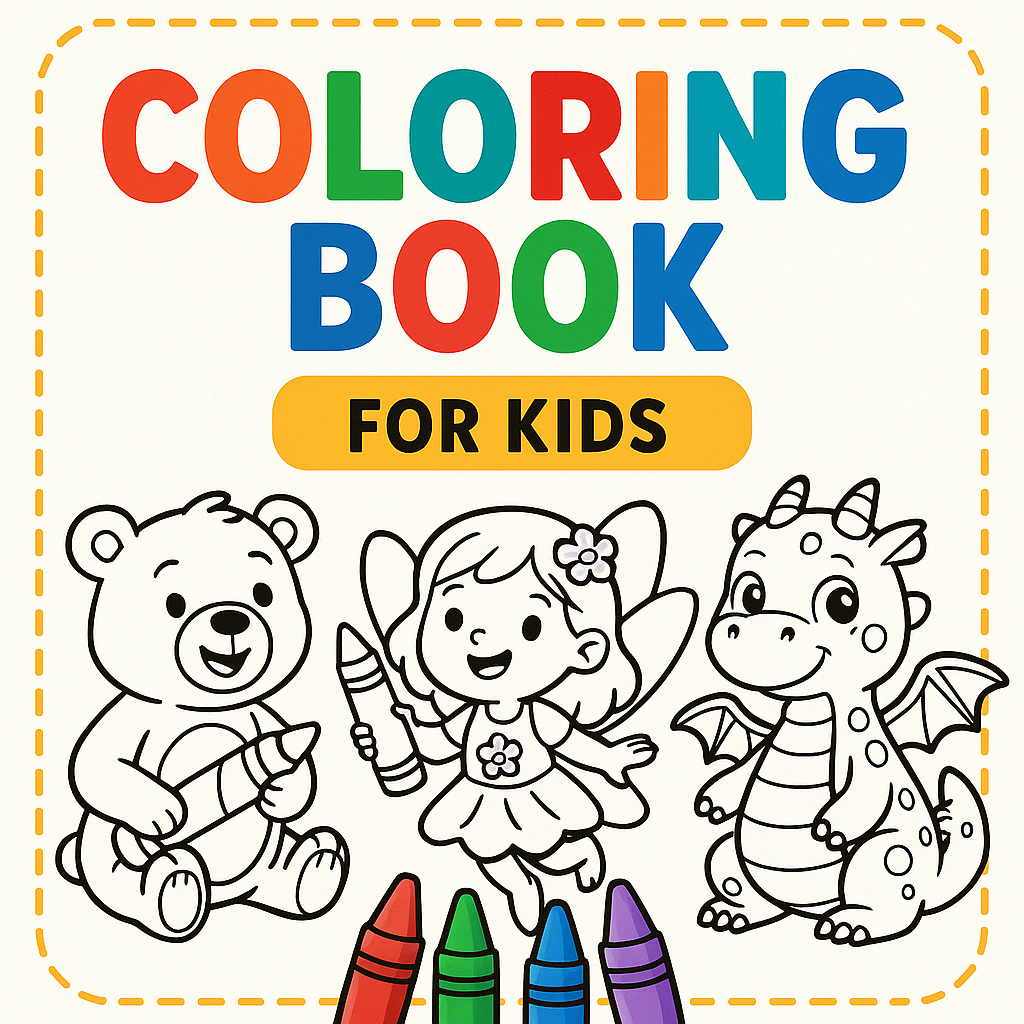 Coloring Book for Kids – Fun, Creative & Educational