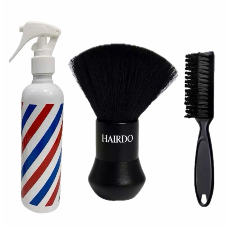 Kit Borrifador Pole Com Espanador E Escovinha de Limpeza