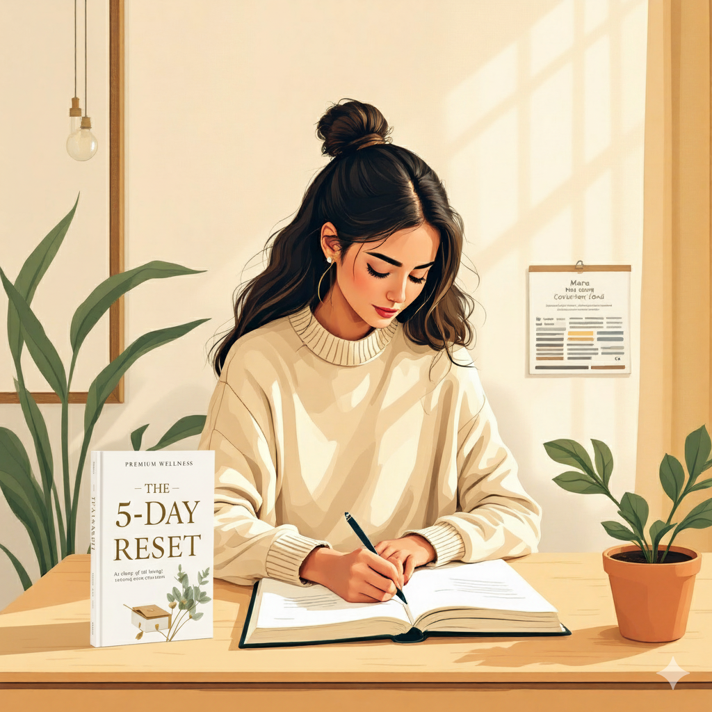 The 5-Day Reset: A Simple Guide to Reorganize Your Mind, Home & Energy