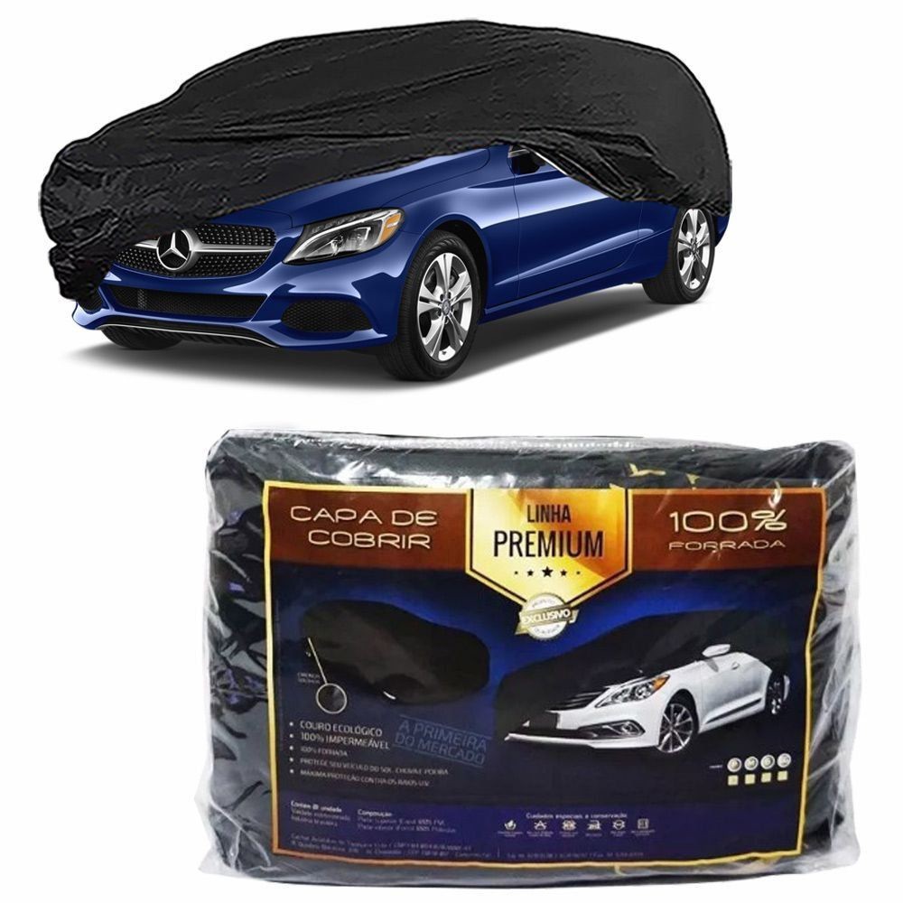 Capa Couro cobrir Mercedes Benz Classe A Até 2005 Impermeável Forrada (M309)