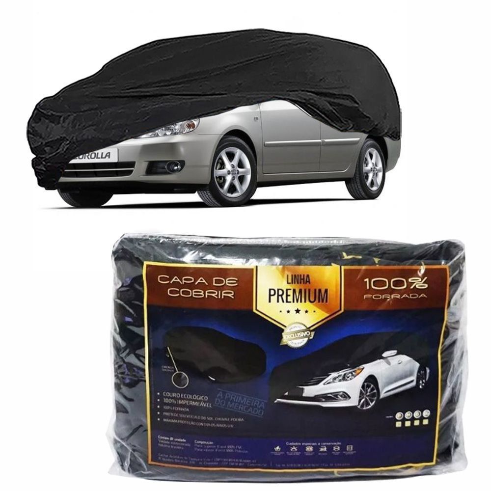 Capa Couro cobrir Toyota Corolla Impermeável Forrada (G310)