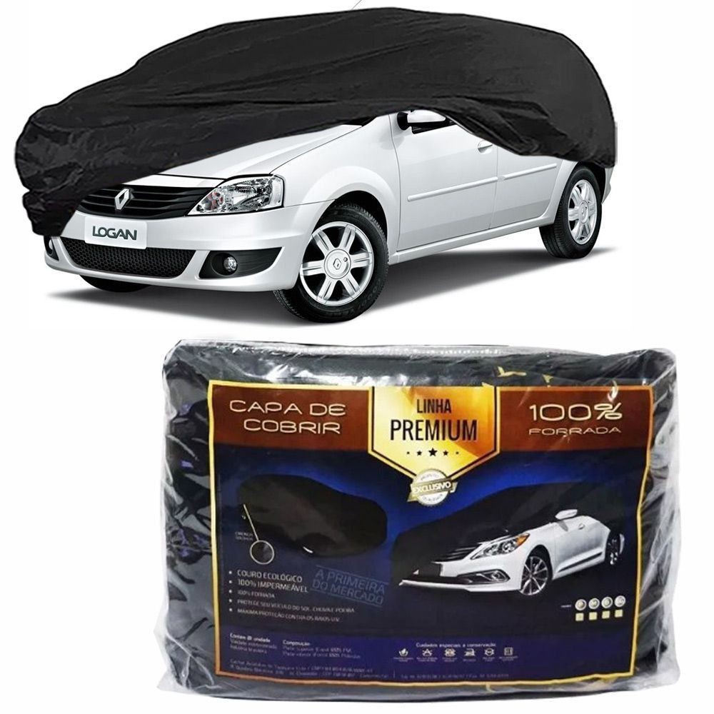 Capa Couro cobrir Renault Logan Impermeável Forrada (M309)
