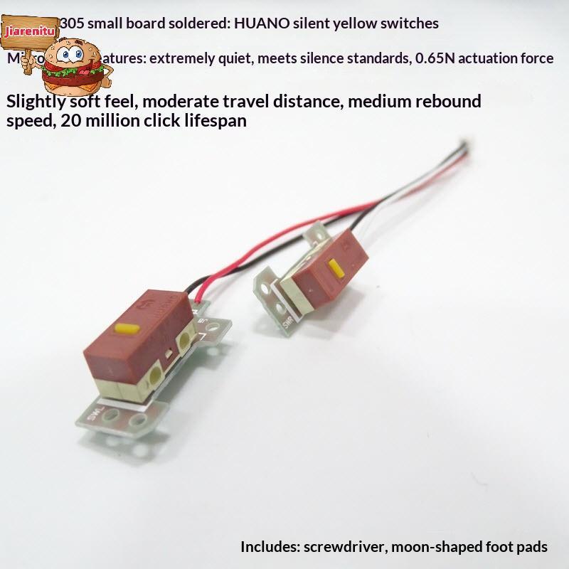 Jiarenitu Hot Swap Mouse Button Switch Placa De Substituição Para G304 G305 Gaming Plug Play Mod Acessório B