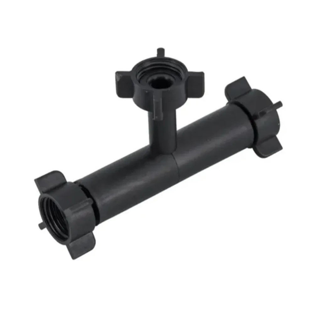 Te Ajustavel PVC Misturador Lavatorio 1/2 X 1/2 X 1/2 Rosca Femea Para Torneira