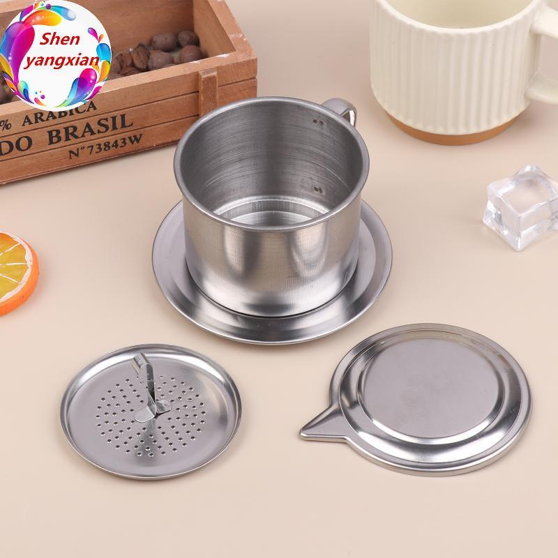 shenyangxian Filtro De Café Vietnamita Gotejador Maker Eco Friendly Copo De Infusão De Cerveja Rápida Para Home Office b