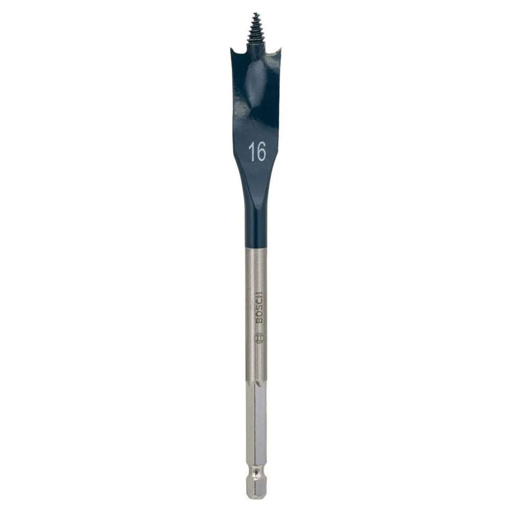 broca chata self cut speed 16mm bosch azul/cinza - 2608900315000