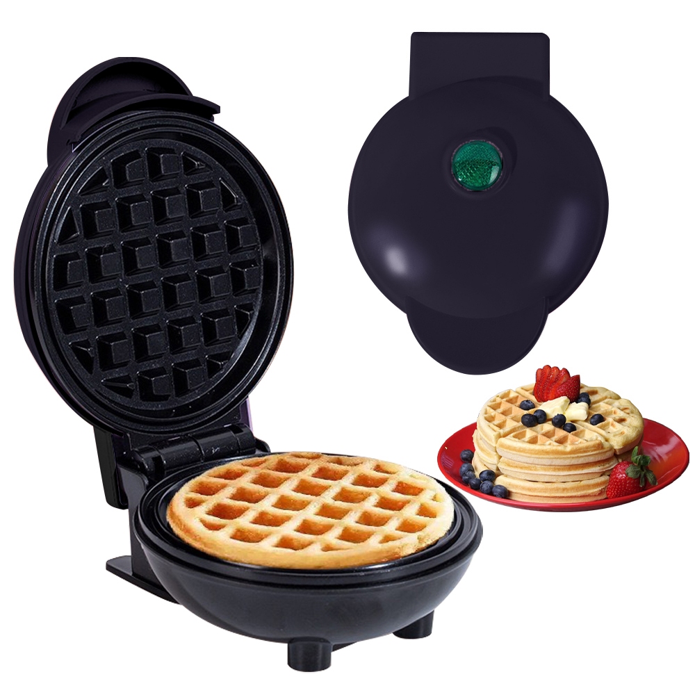 Mini Máquina De Waffle Elétrica Portátil Casa Cozinha Fabricante Panquecas Automático 220v