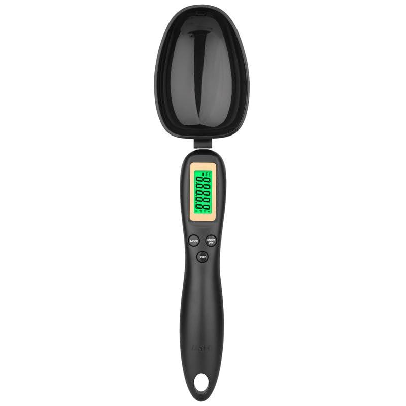 Mafiti Digital Measuring Spoon, Electronic Adjustable Measuring Spoon Scale 500g / 0.1g High Precision for Kitchen Gadge