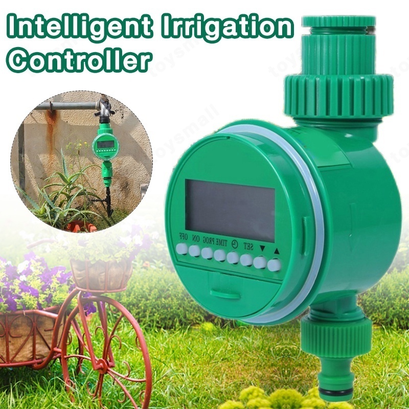 Controlador De Irrigação Automático Jardim Rega Temporizador Display Lcd Aspersor 2024 New