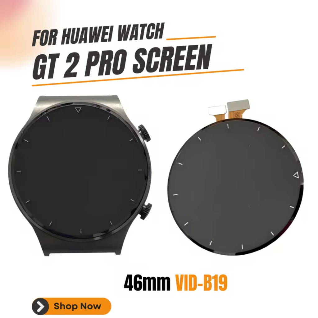 Tela LCD Display + Touch Screen para Huawei Watch GT2 Pro 1.39