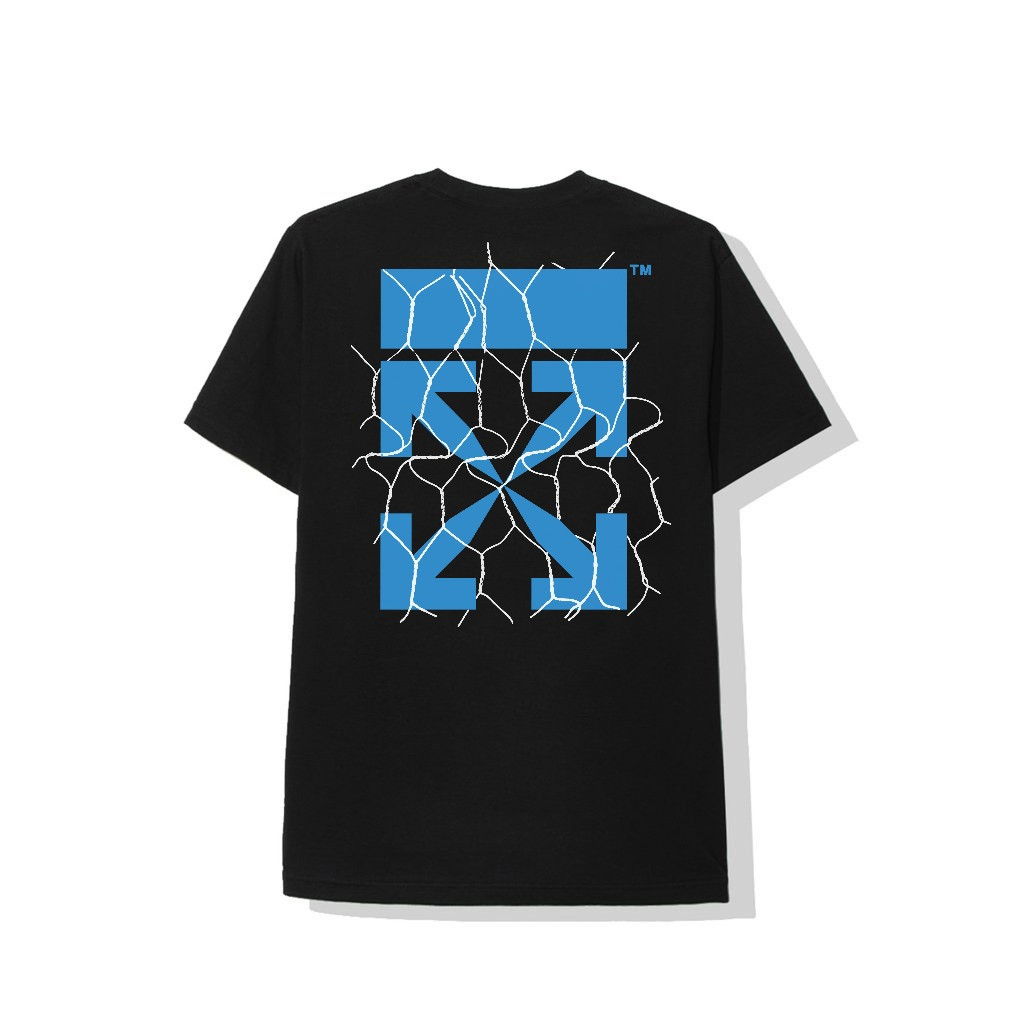 [Camiseta Premium em Algodão Puro]GXG camiseta streetwear oversized offwhite fence arrow