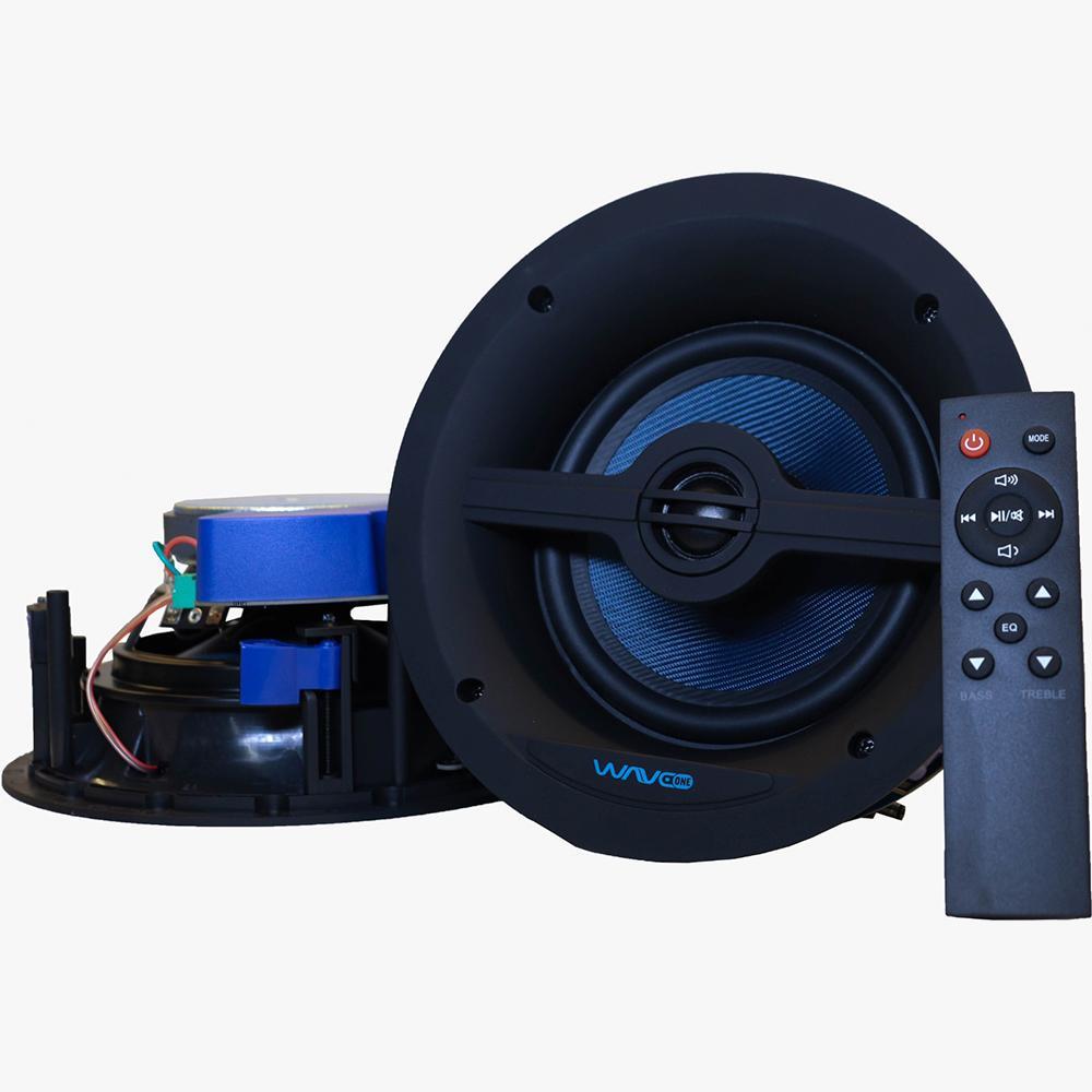 Kit Caixas de Som de Embutir Wave One WSR70BW Bluetooth e Wireless 70W