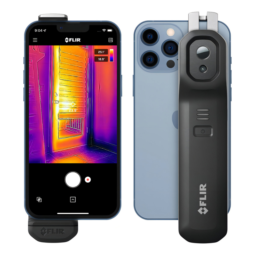 Câmera Termográfica Flir One Edge Pro 19.200 Pixels -20°C a 400°C Wireless Infravermelho Manutenção
