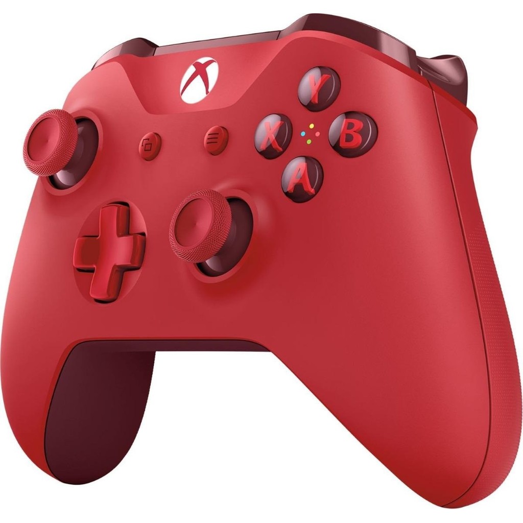 Controle Xbx One S Dual Wireless Blueth Red/cinza