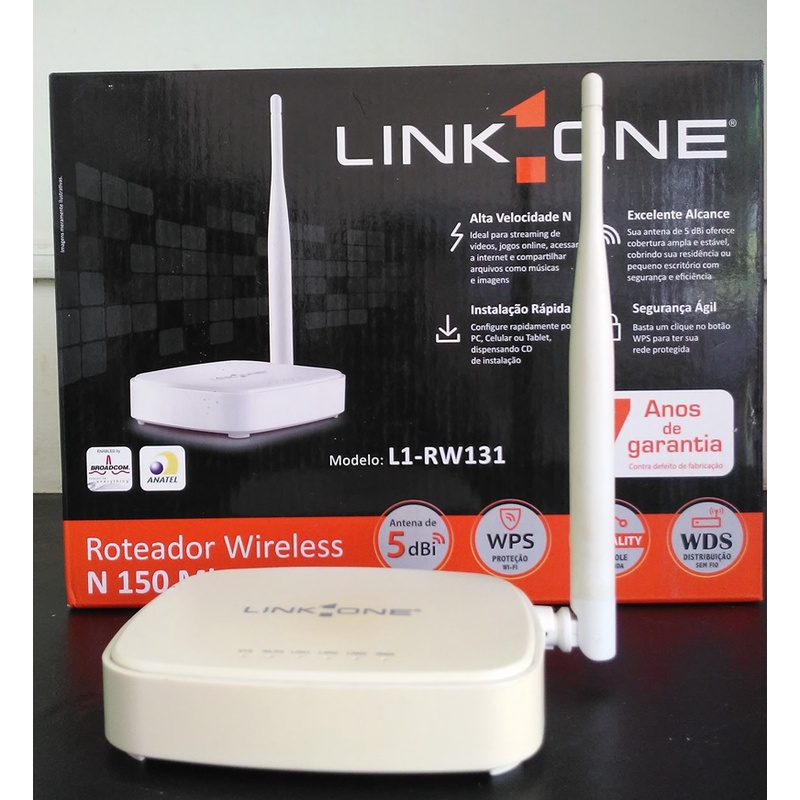 Roteador  LINK ONE 150Mbps