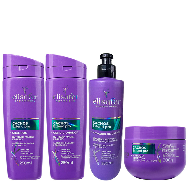 Elisafer Cachos Extend Pro Kit Completo