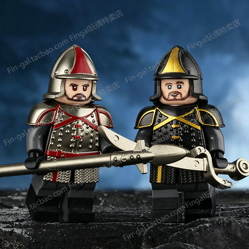 ST01 Game of Thrones Dragão Família Soldado Medieval Doméstico Terceira Festa Minifigura Montado Bloco de Construção Bri