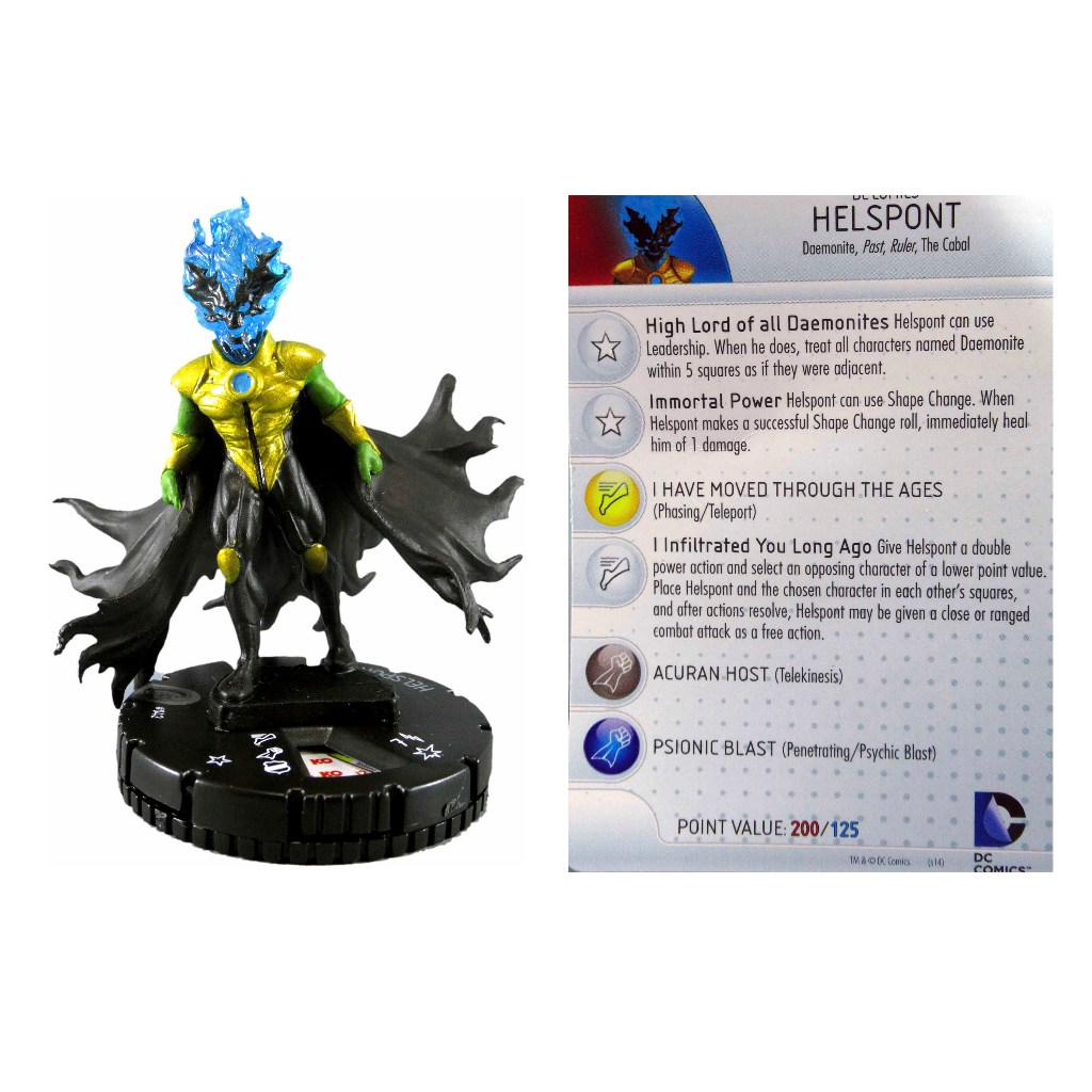 Miniatura Heroclix Helspont 042 The Cabal, Superman and the Legion of Super Heroes