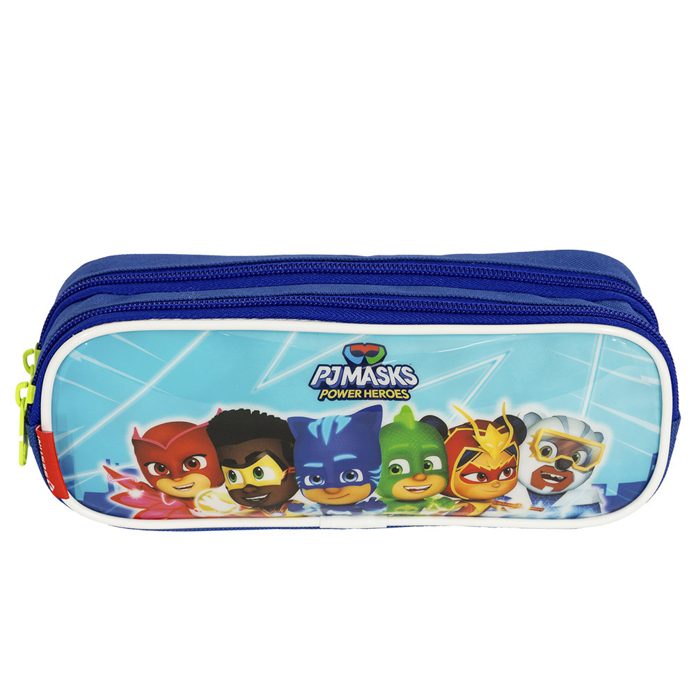 Estojo Escolar Infantil PJ Masks Power Heroes Sestini