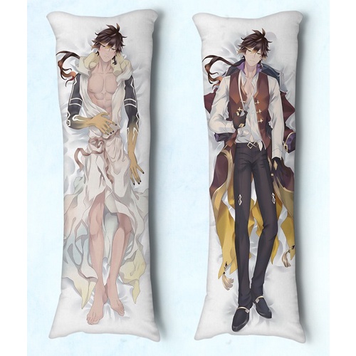 Fronha dakimakura 1,60x50cm  Genshin Impact Zhongli 09
