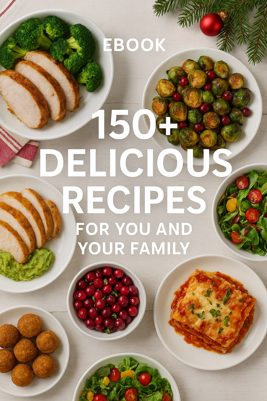 E-book – 150+ Delicious Fitness Recipes for You and Your Family