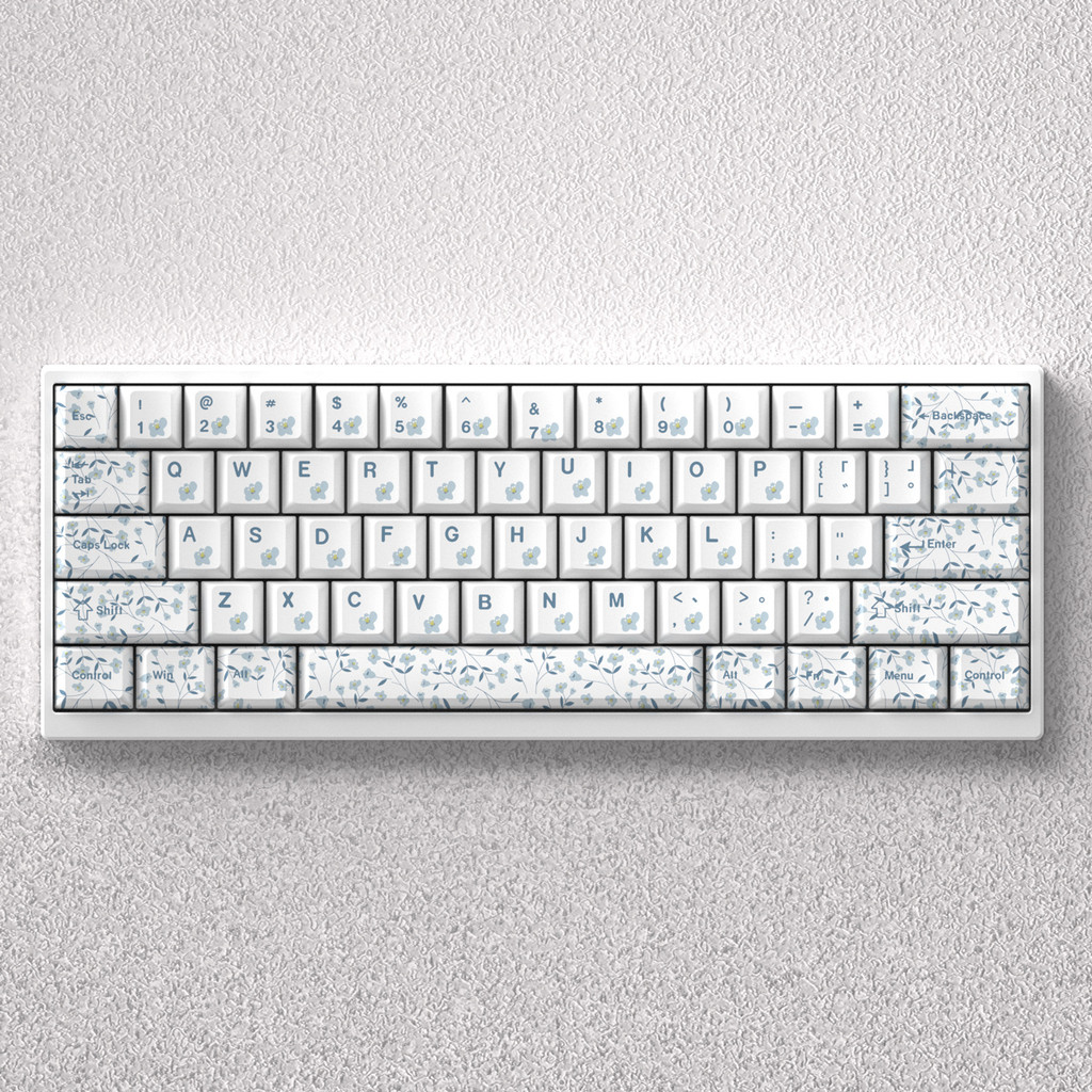 Impressão Cherry Profile Dye-Sub PBT Keycaps Conjunto Completo (73 Teclas)
