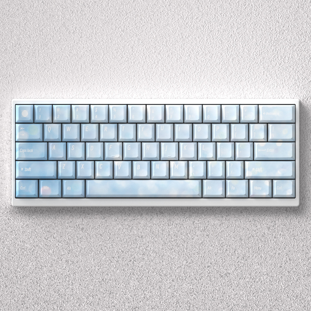 No Amanhecer Cherry Profile Dye-Sub PBT Keycaps Conjunto Completo (73 Teclas)