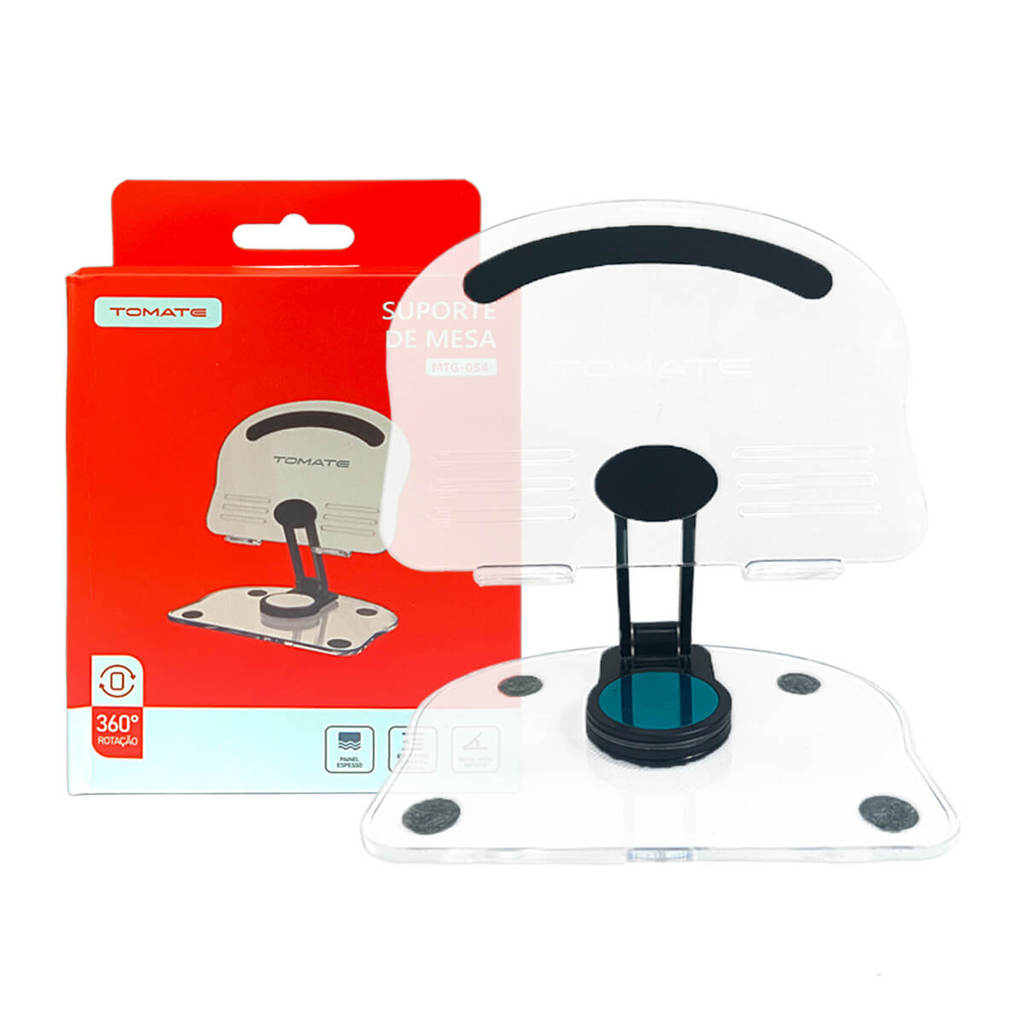 Suporte de Mesa para Tablet Acrílico