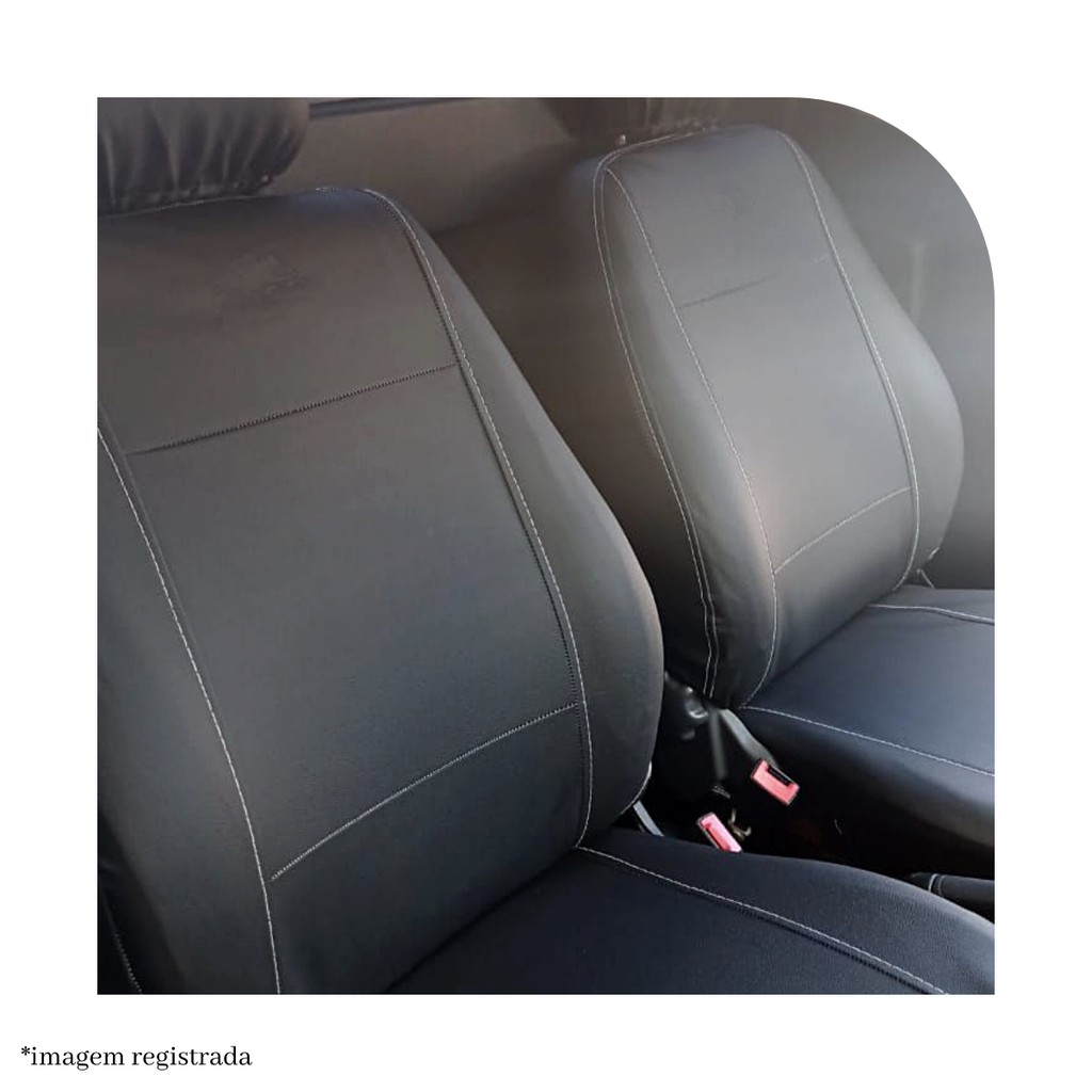 Capa Banco Carro Couro L200 Outdoor 2004 A 2011