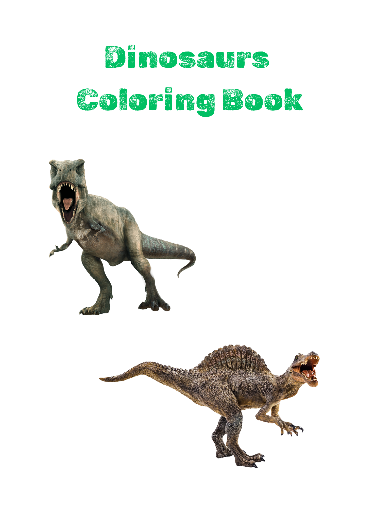 Dinosaurs Coloring Book