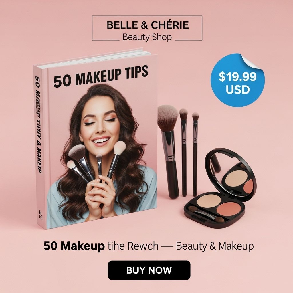 ✨Learn 50 Expert Makeup Tricks + Includes Visual Template & Certificate ✨