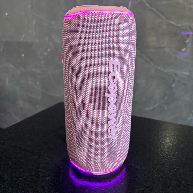 Caixa de Som Bluetooth Ecopower EP-S107 30W IPX6 LED RGB Som 360° USB TF AUX TWS