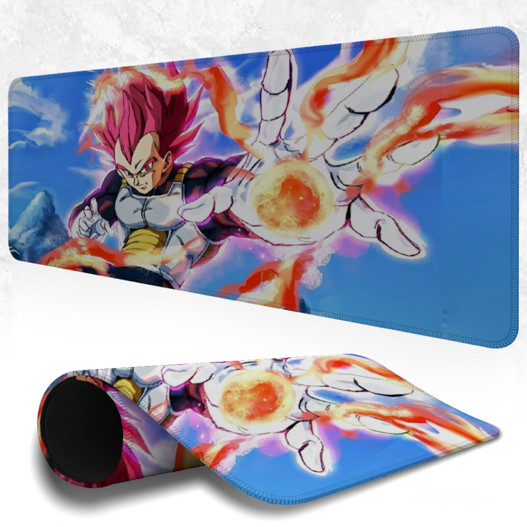 Mouse Pad Speed Gamer Antiderrapante Com Bordas Costuradas RGB Com Perssonalização De Anime