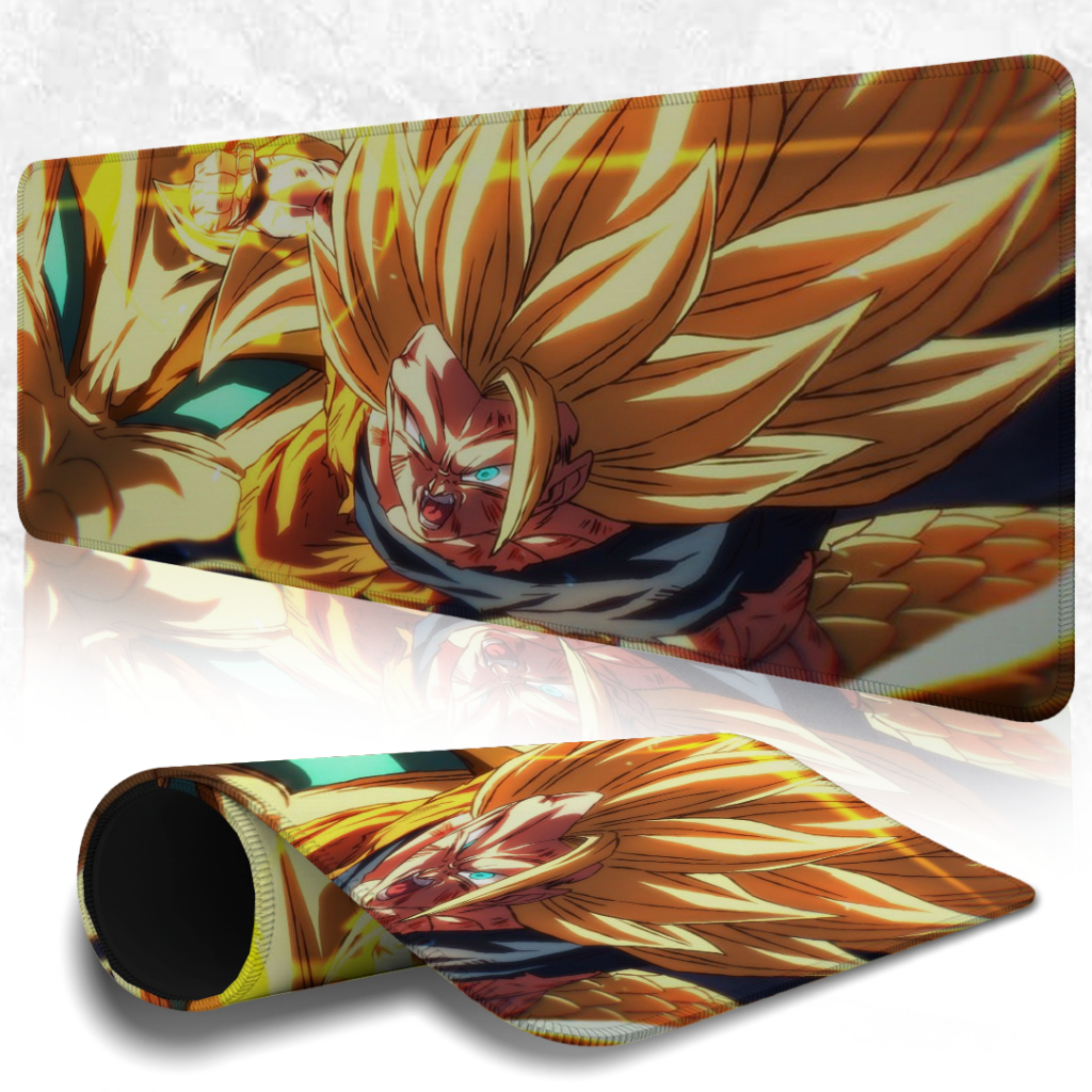 Mouse Pad Gamer Speed RGB Premium Antiderrapante Com Fundo Fundo De Anime Prova A Agua Sem Relevos Com Bordas Costuradas