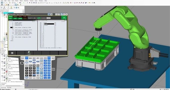 Fanuc Roboguide Advanced Robot Programming and Simulation with English,Spanish,Portuguese,Arabic,Italian and Other Subtitles