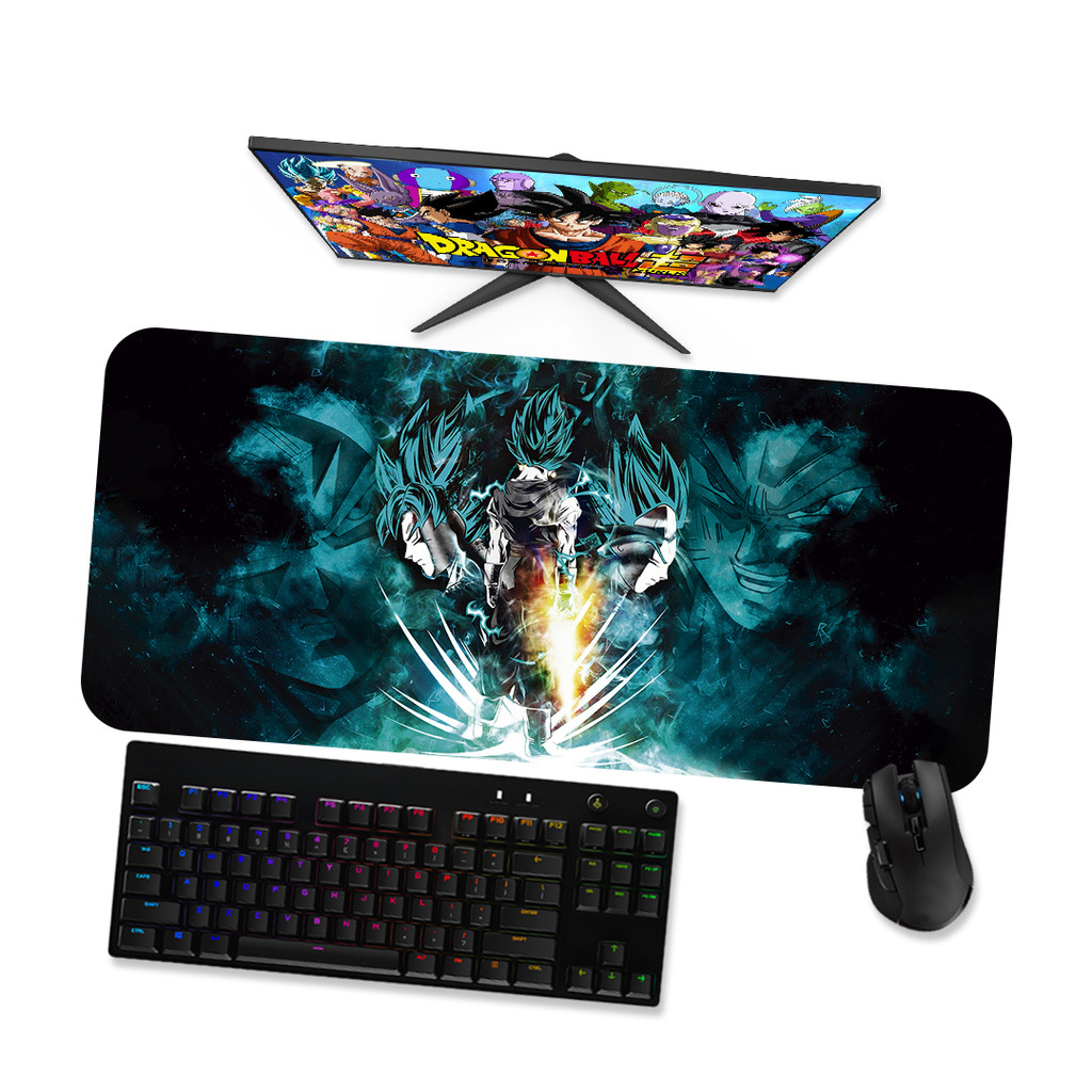 Mouse Pad Gamer Grande  DRAGON BALL GOKU 1  90x40 80x40 60x40 70x30 45x40