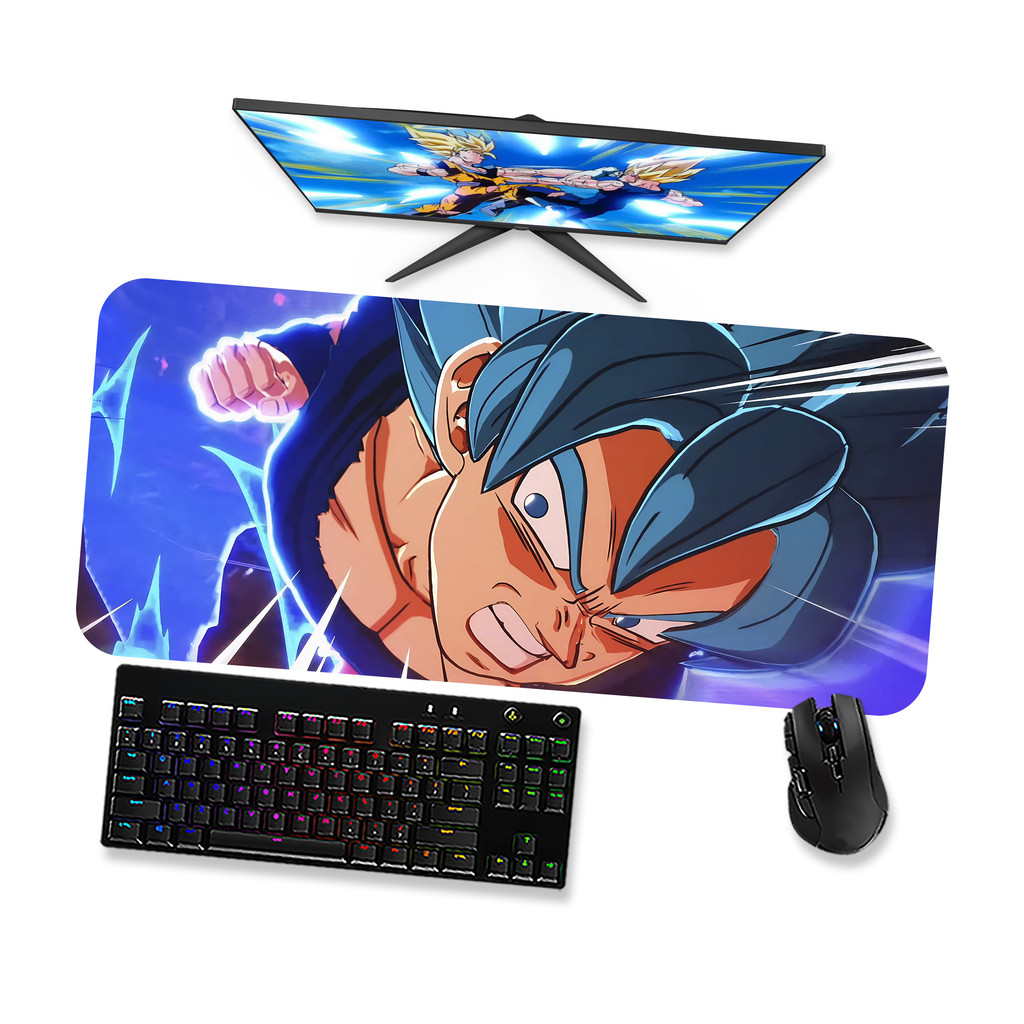 Mouse Pad Gamer Grande  Dragon Ball Goku 5  90x40 80x40 60x40 70x30 45x40