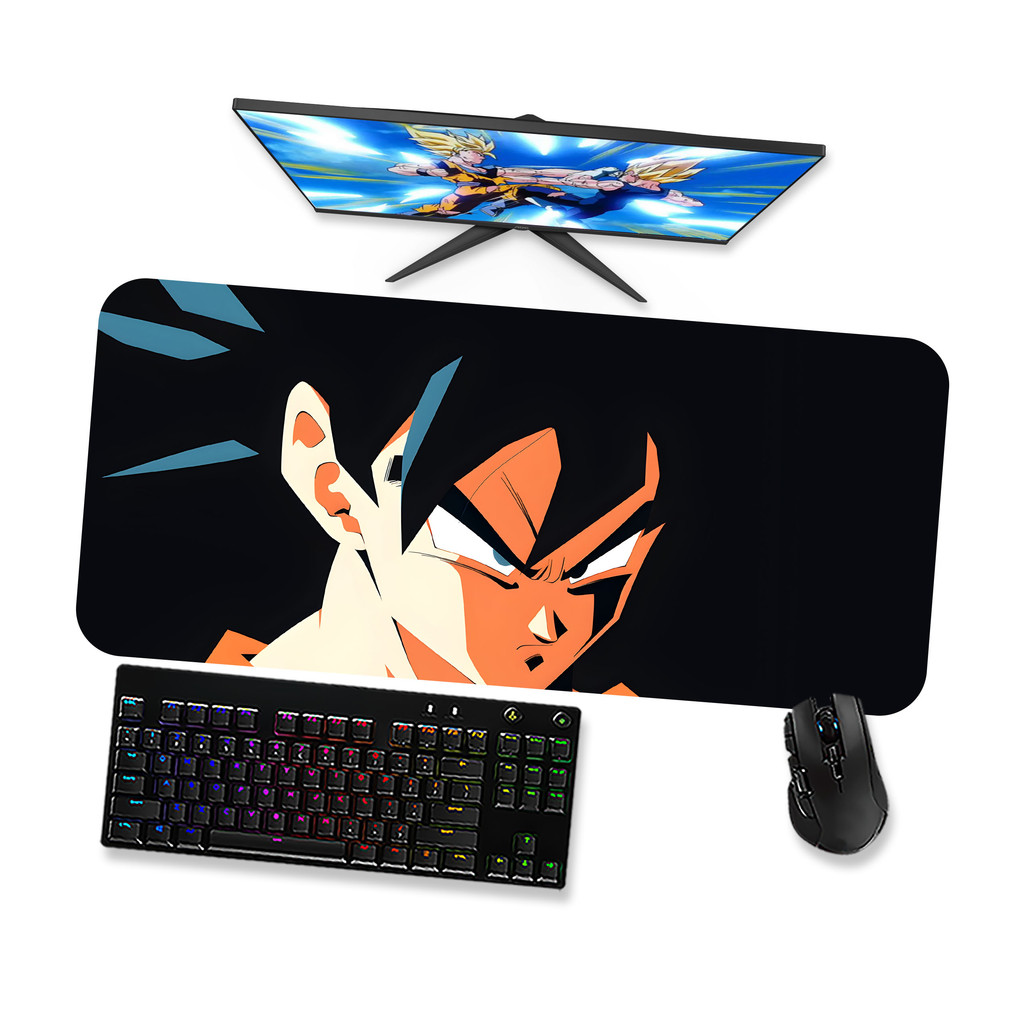 Mouse Pad Gamer Grande  Dragon Ball Goku 2  90x40 80x40 60x40 70x30 45x40
