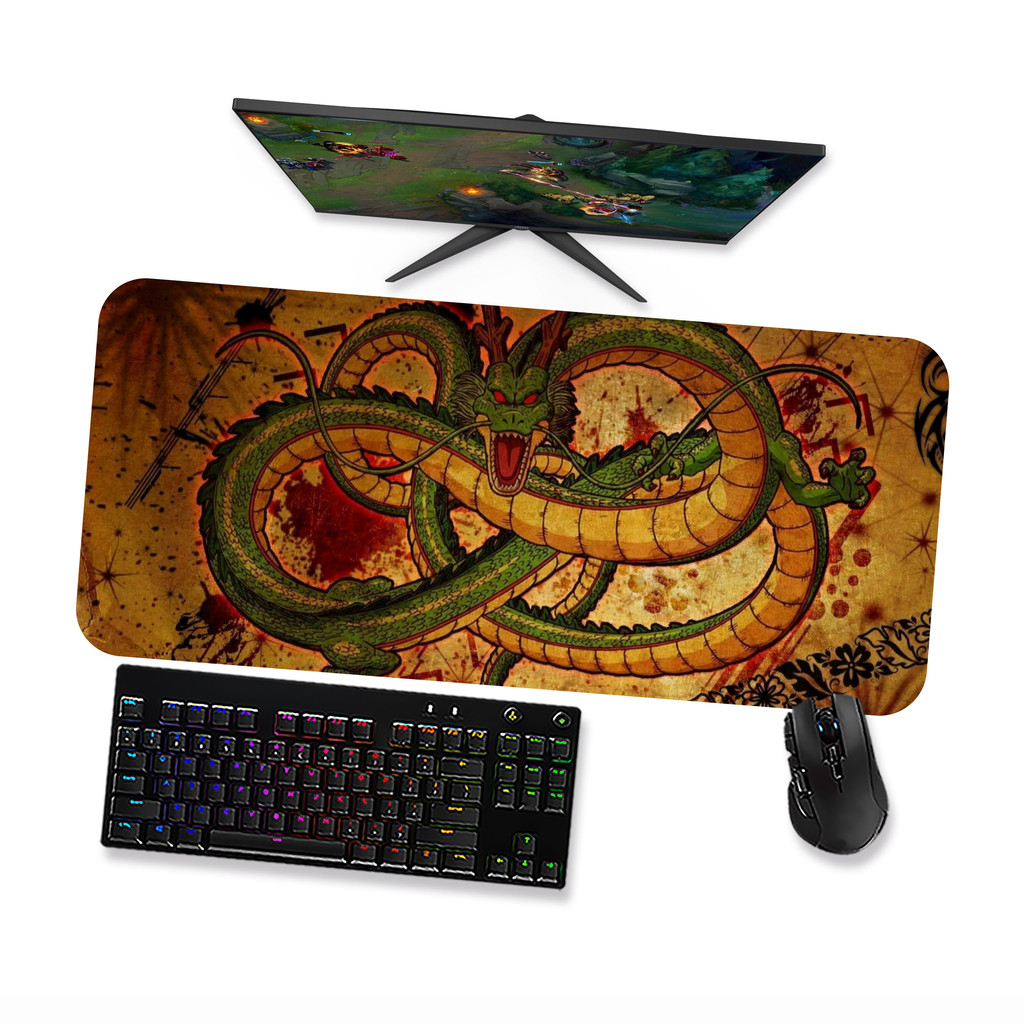 Mouse Pad Gamer Grande  DRAGON BALL SHENLONG 3  90x40 80x40 60x40 70x30 45x40