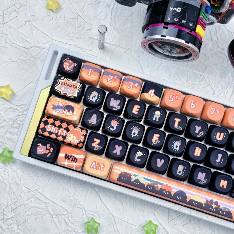 Voleibol Youth Uno MOA Profile Dye-Sub PBT Keycap Set 143-Key