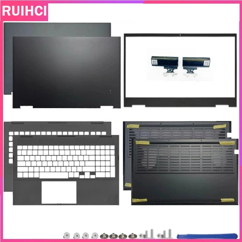 Para HP OMEN 15-EN EK EN0013DX TPN-Q236 Q238 Caso Do Portátil LCD Capa Traseira Moldura Frontal Inferior Superior Habita