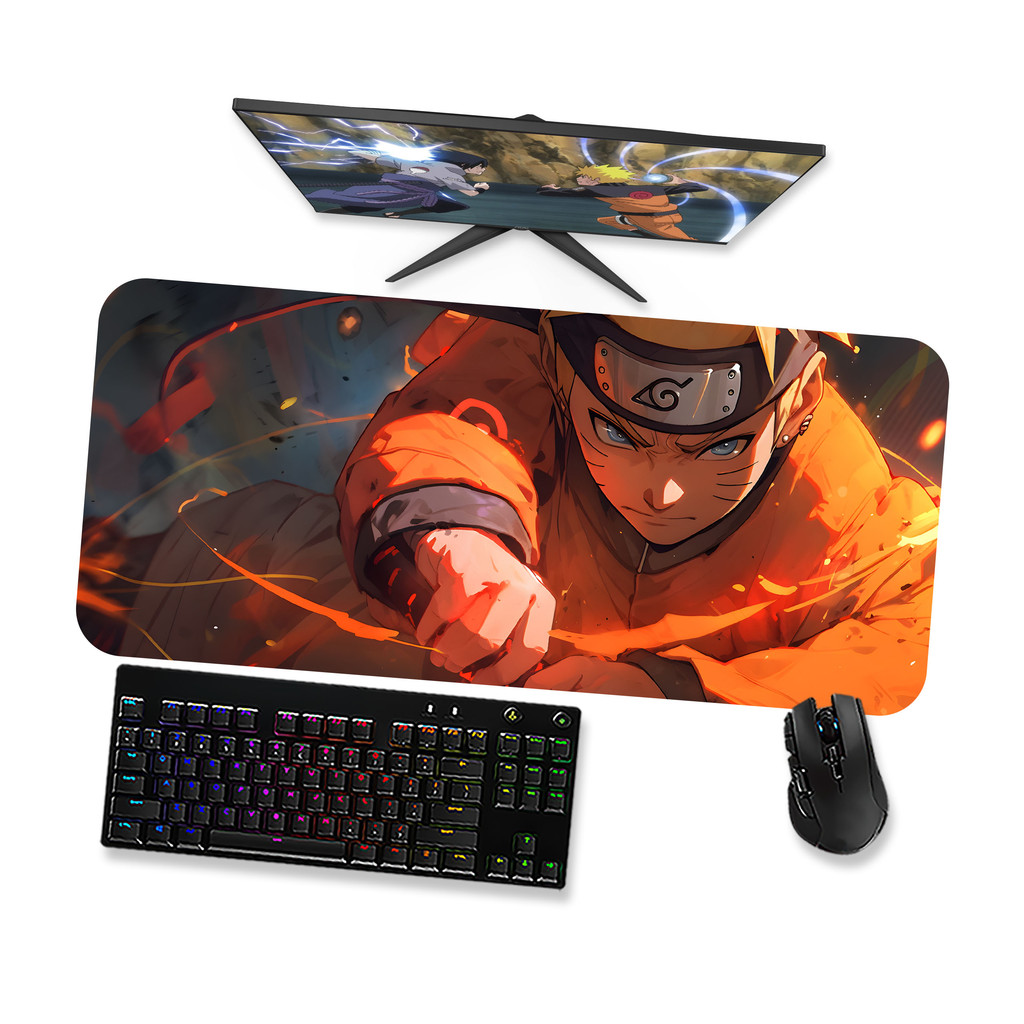 Mouse Pad Gamer Grande  Naruto 1  90x40 80x40 60x40 70x30 45x40
