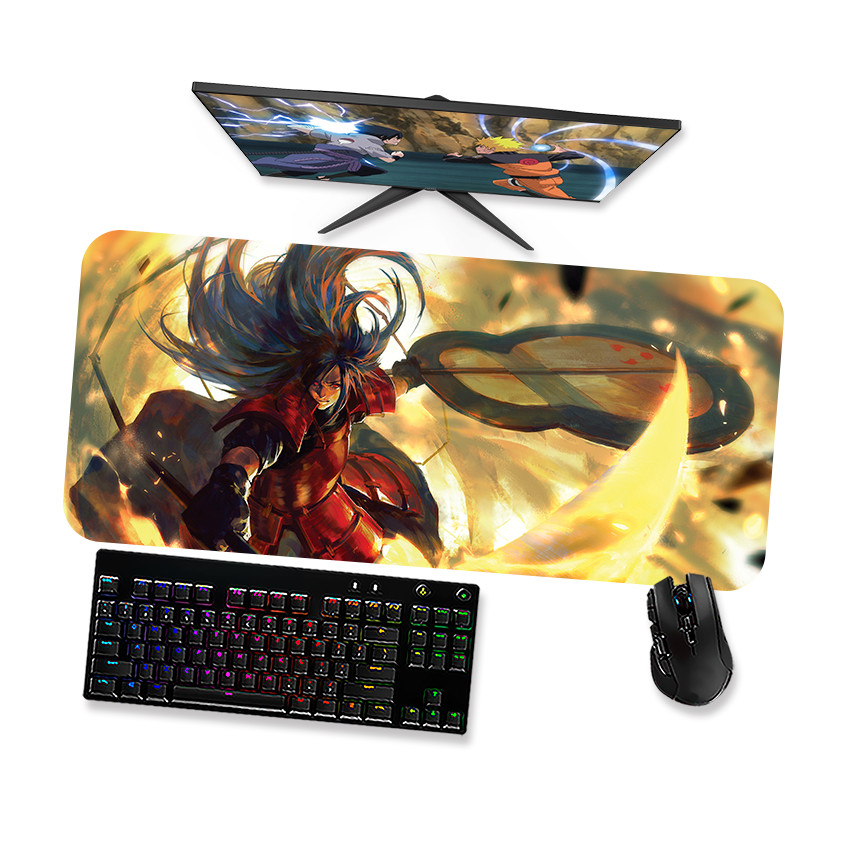 Mouse Pad Gamer Grande  Naruto Madara Uchiha 5  90x40 80x40 60x40 70x30 45x40