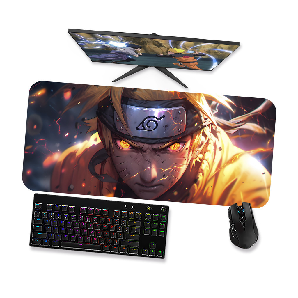 Mouse Pad Gamer Grande Naruto fanart 1 90x40 80x40 60x40 70x30 45x40