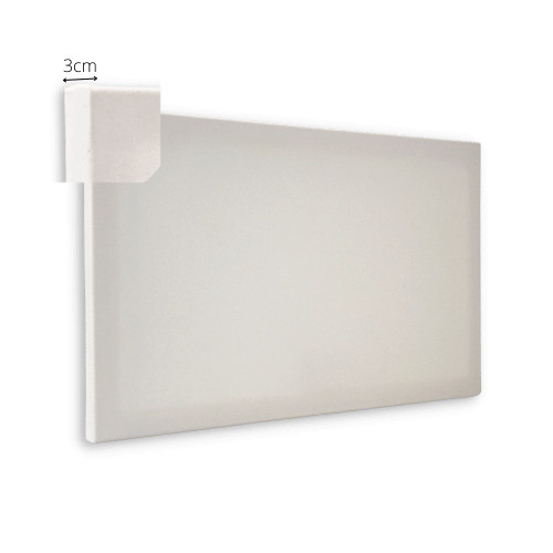 Painel para Pintura 30x50x3cm Chassi Simples Virado