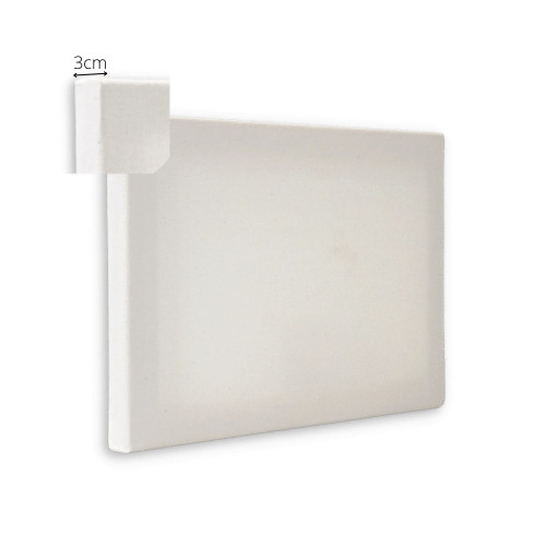 Painel para Pintura 20x30x3cm Chassi Simples Virado