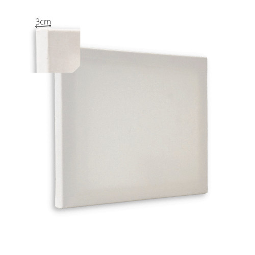 Painel para Pintura 24x30x3cm Chassi Simples Virado