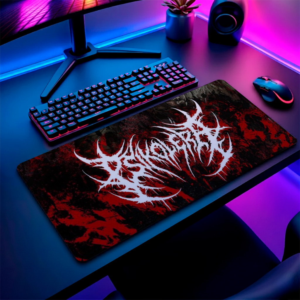 Mouse Pad Gamer Mousepad Grande Estampa Metal Espinhos Speed Borda Costurada Antiderrapante Teclado Mouse Varios Modelos