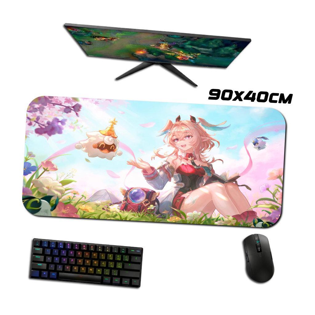 Mouse Pad Gamer - Linnea 1 - Genshin Impact - 90x40 80x40 60x40 70x30 40x45 cm