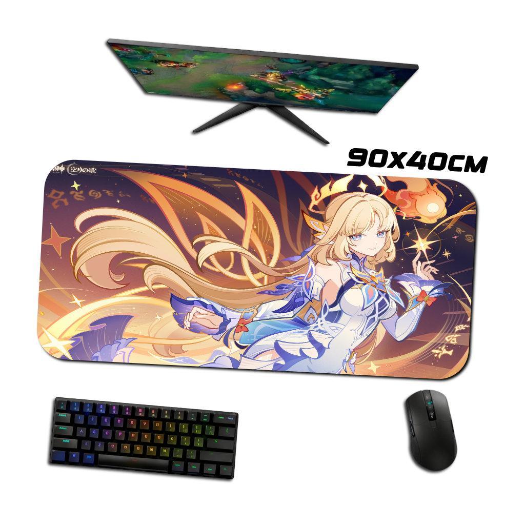 Mouse Pad Gamer - Nicole 1 - Genshin Impact - 90x40 80x40 60x40 70x30 40x45 cm